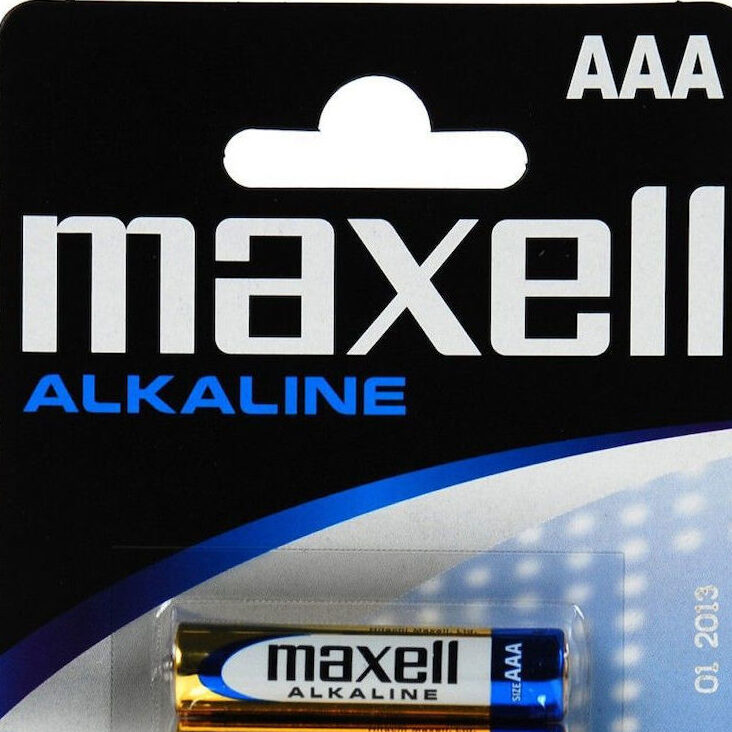 ΑΛΚΑΛΙΚΕΣ ΜΠΑΤΑΡΙΕΣ Maxell  AAA 1.5V 4τμχ